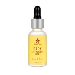 Bailihua Self Tanning Drops for Face and Body - Dark Self Tanning Drops