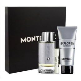 Mont Blanc Explorer Platinum Gift Set