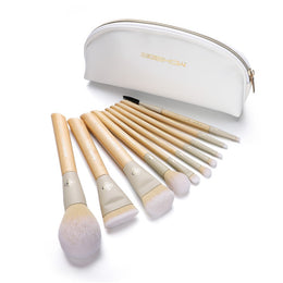 Eigshow Origin Series Burlywood 10 Pieces Professional Makeup Brushes Set