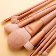 Eigshow Morandi Series 10 Pieces Ready To Roll makeup brushes Set