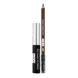 Pupa Kit Eyebrow Fixing Gel+True Eyebrow Pencil