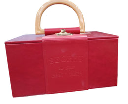 Rectangle Leather Red Box
