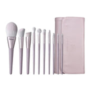 Eigshow Morandi Series 10 Pieces Ready To Roll makeup brushes Set