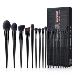 Eigshow King Knight Series 19 Pieces Professional Makeup Brush Set - Black