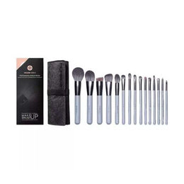 Eigshow Jade Series of 15 Pieces Makeup Brushes Set