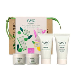 Shiseido Ladies Waso Essentials On The Go Gift Set Skin Care