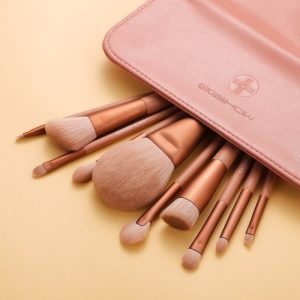 Eigshow Morandi Series 10 Pieces Ready To Roll makeup brushes Set - Image 6