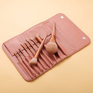 Eigshow Morandi Series 10 Pieces Ready To Roll makeup brushes Set - Image 8