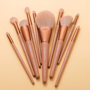 Eigshow Morandi Series 10 Pieces Ready To Roll makeup brushes Set - Image 7