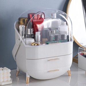 White dressing case & brushes stand Organizer - Image 8