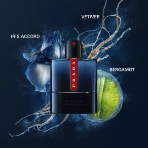 Prada Men's Luna Rossa Ocean Eau de Parfum - Image 4