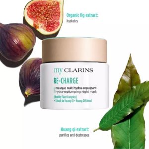 Clarins My Clarins Re-Charge Detox-replumping Night Mask - Image 3