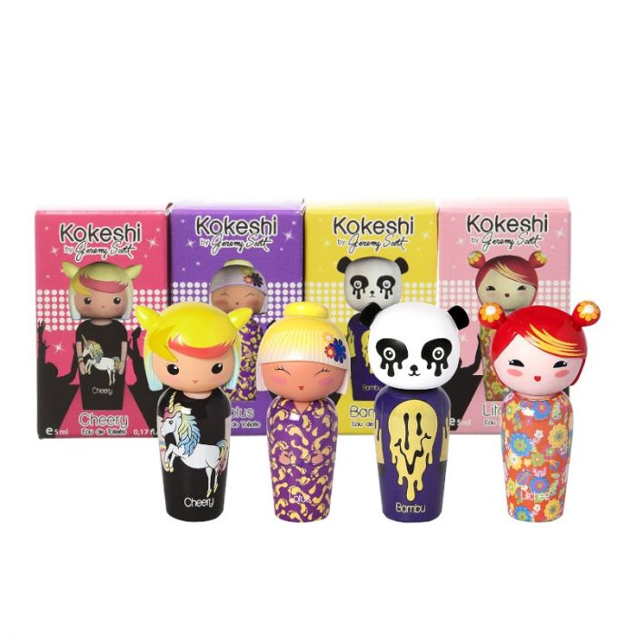 Kaloo Kokeshi Jeremy Scott 4 Pieces Eau de Toilette Miniature 5 ml Set
