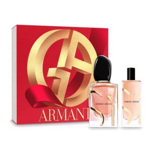Giorgio Armani SÌ Eau De Parfum Intense 50ML Holiday Gift Set - Image 1