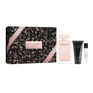 Narciso Rodriguez For Her Eau de Parfum 100ML 3 Pieces Gift Set - Image 1