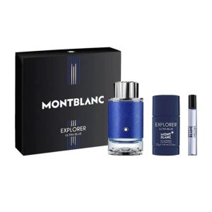 Montblanc Men's Explorer Ultra Blue Gift Set