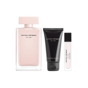 Narciso Rodriguez For Her Eau de Parfum 100ML 3 Pieces Gift Set - Image 2